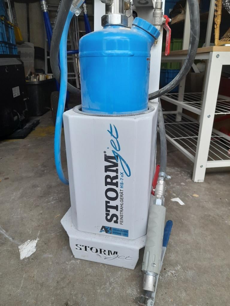Fijn zandstraal machine Storm Jet HS 7 eX, Doe-het-zelf en Verbouw, Gereedschap | Overige machines, Ophalen