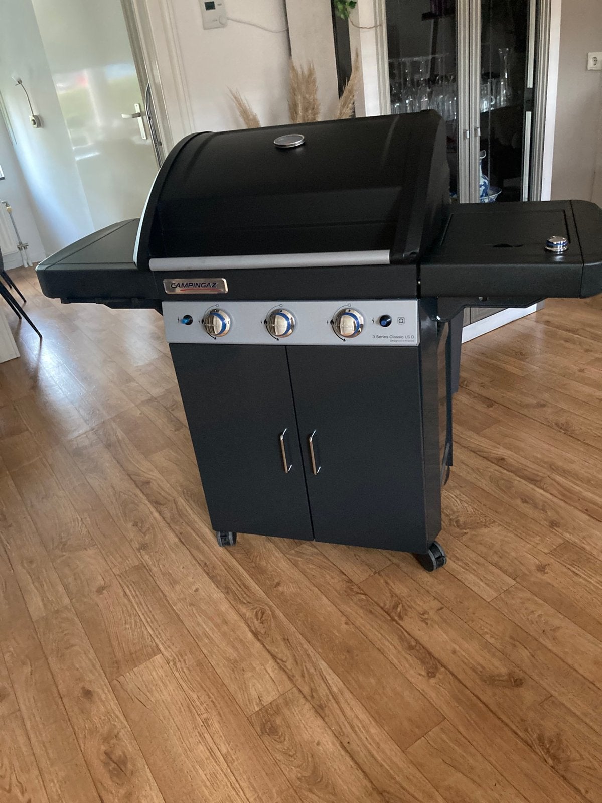 Zgan gas bbq (Campinggaz), Ophalen, Zo goed als nieuw