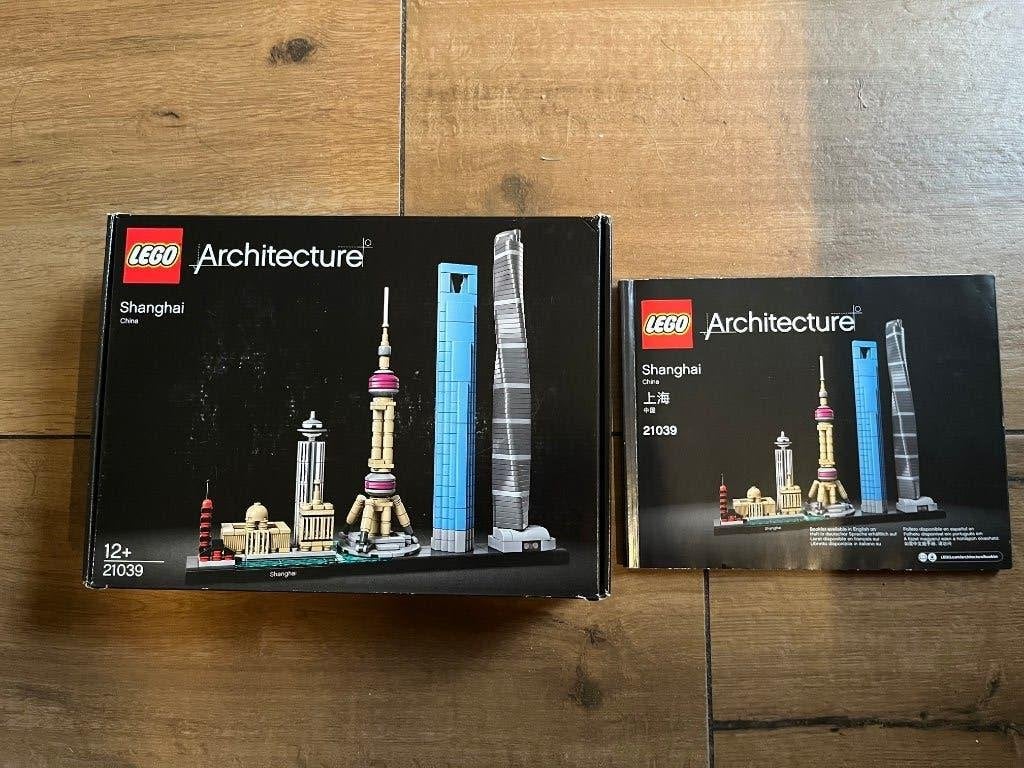 Lego Architecture - 21039 - Shanghai, Lego.com/service, Ophalen of Verzenden, Zo goed als nieuw, LEGO System A/S
