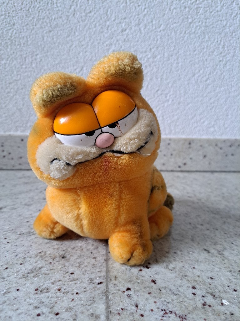 Garfield R. Dakin vintage knuffel, Kinderen en Baby's, Oranje, Gebruikt, Overige typen, Ophalen of Verzenden