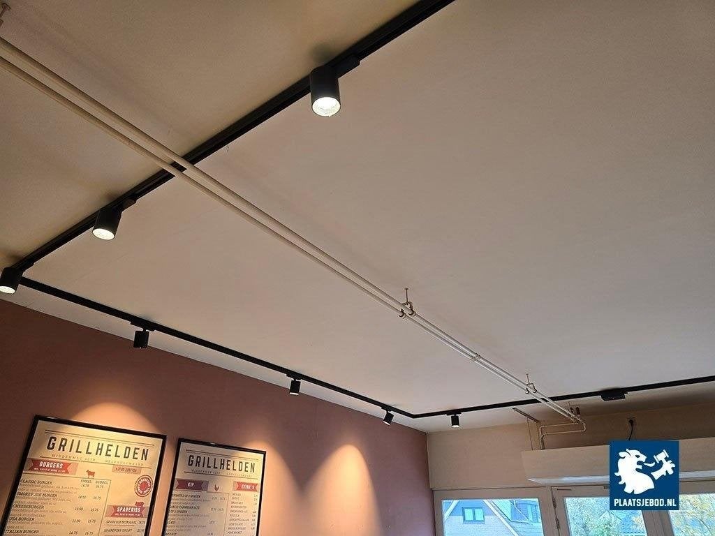 spot op rails verlichting, Huis en Inrichting, Lampen | Spots, Ophalen of Verzenden, Zo goed als nieuw, Railspot