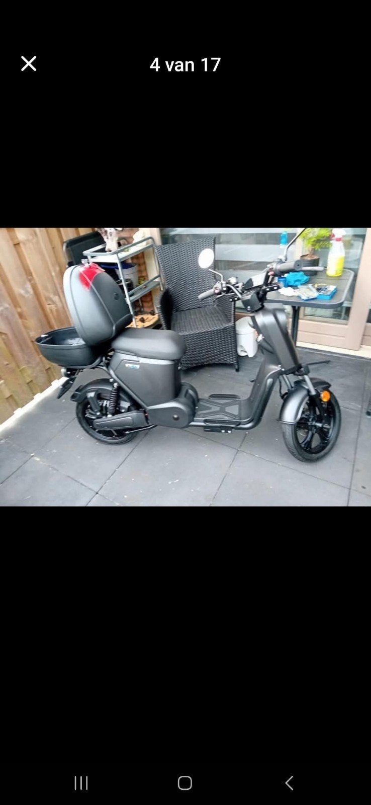 IVA E-GO S2 Elektrische Scooter met Helm en Slot, Ophalen of Verzenden, Zo goed als nieuw, Elektrisch, Overige merken