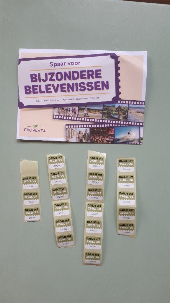VOLLE spaarkaarten Ekoplaza voor bijzondere belevenissen, Ophalen of Verzenden, Winkel, Super of Benzinepomp, Volle spaarkaart