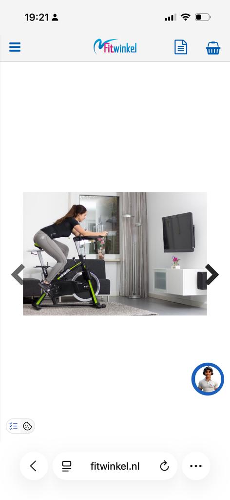 Nieuw! VirtuFit Etappe 1 spinning Ideaal voor Thuis Workouts, Sport en Fitness, Ophalen, Spinningfiets, Nieuw, Metaal