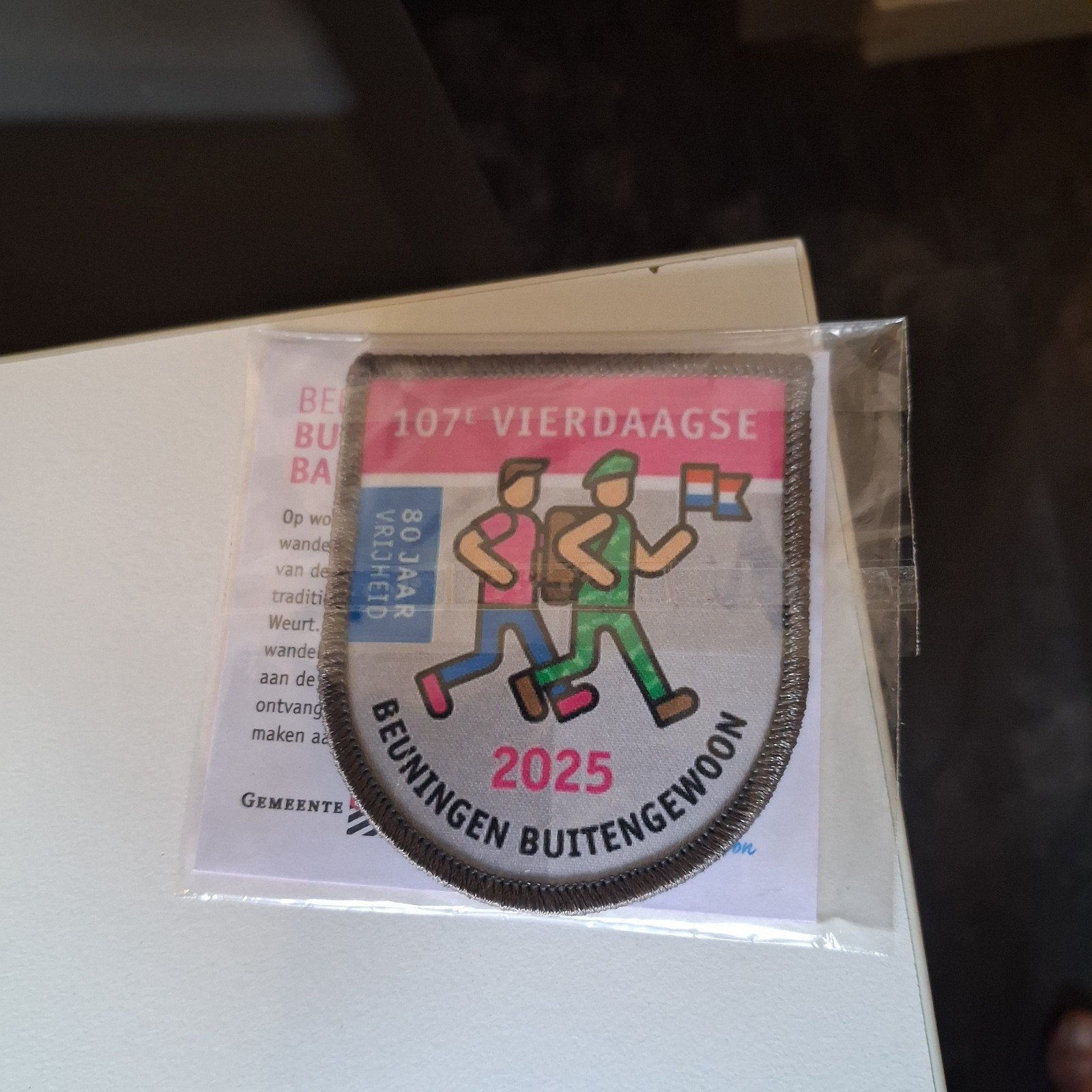 4daagse Badge Beuningen 2025 - 107e Vierdaagse, Ophalen of Verzenden, Nieuw