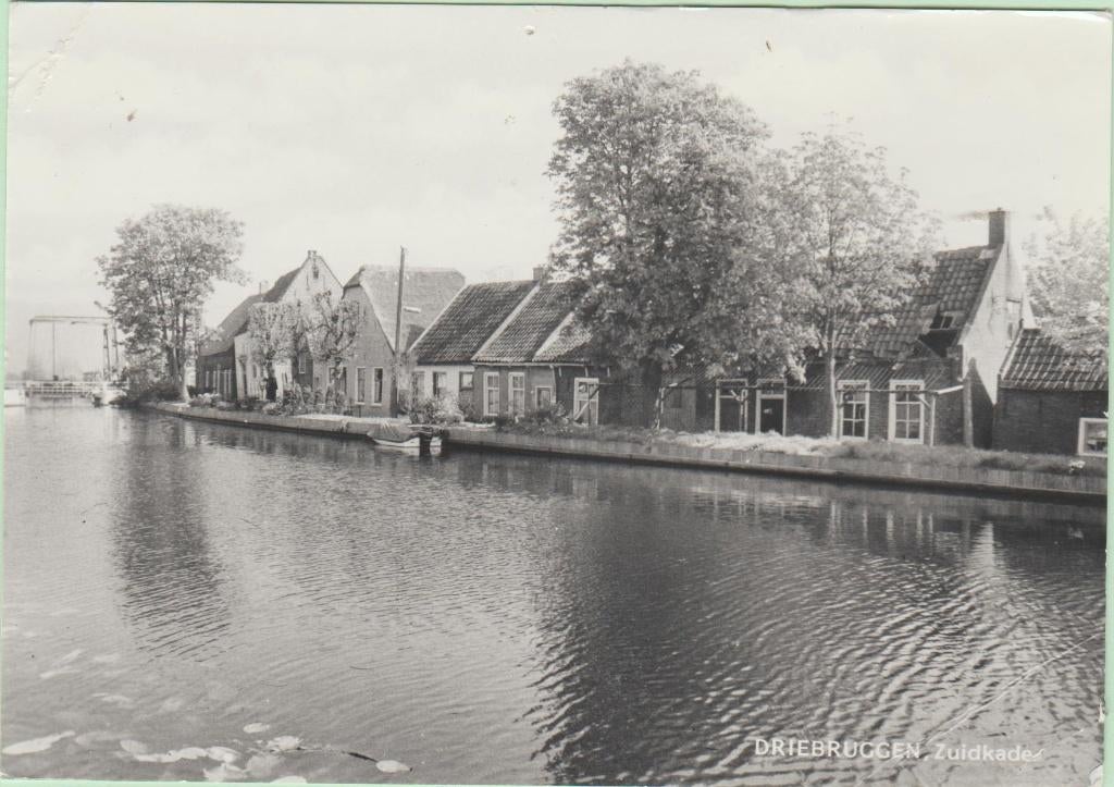 Driebruggen (ZH) Zuidkade ca. 1988, Verzenden, 1980 tot heden, Gelopen, Zuid-Holland