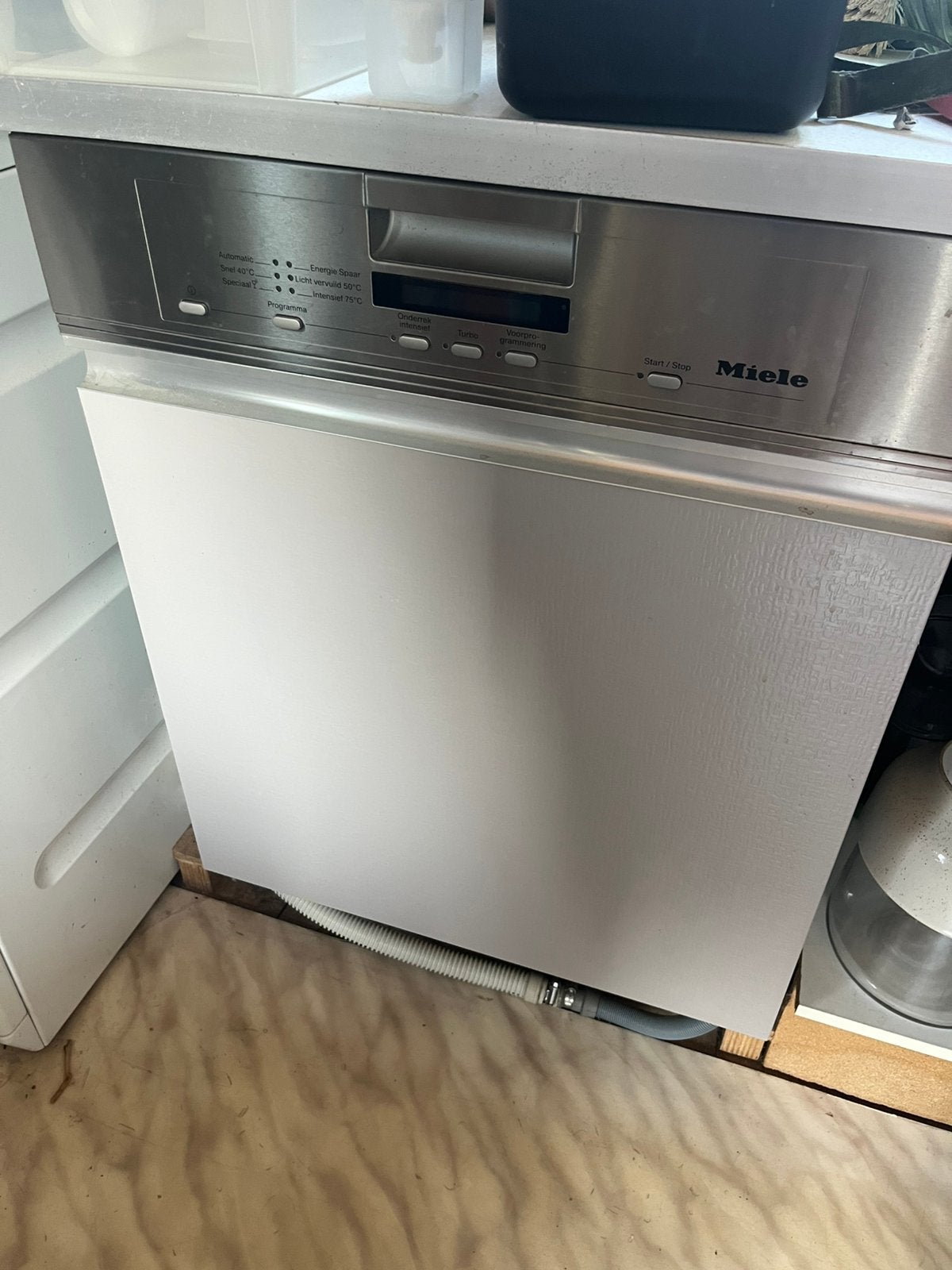 Miele vaatwasser, Witgoed en Apparatuur, Vaatwasmachines, Ophalen, Gebruikt, Minder dan 85 cm, Inbouw
