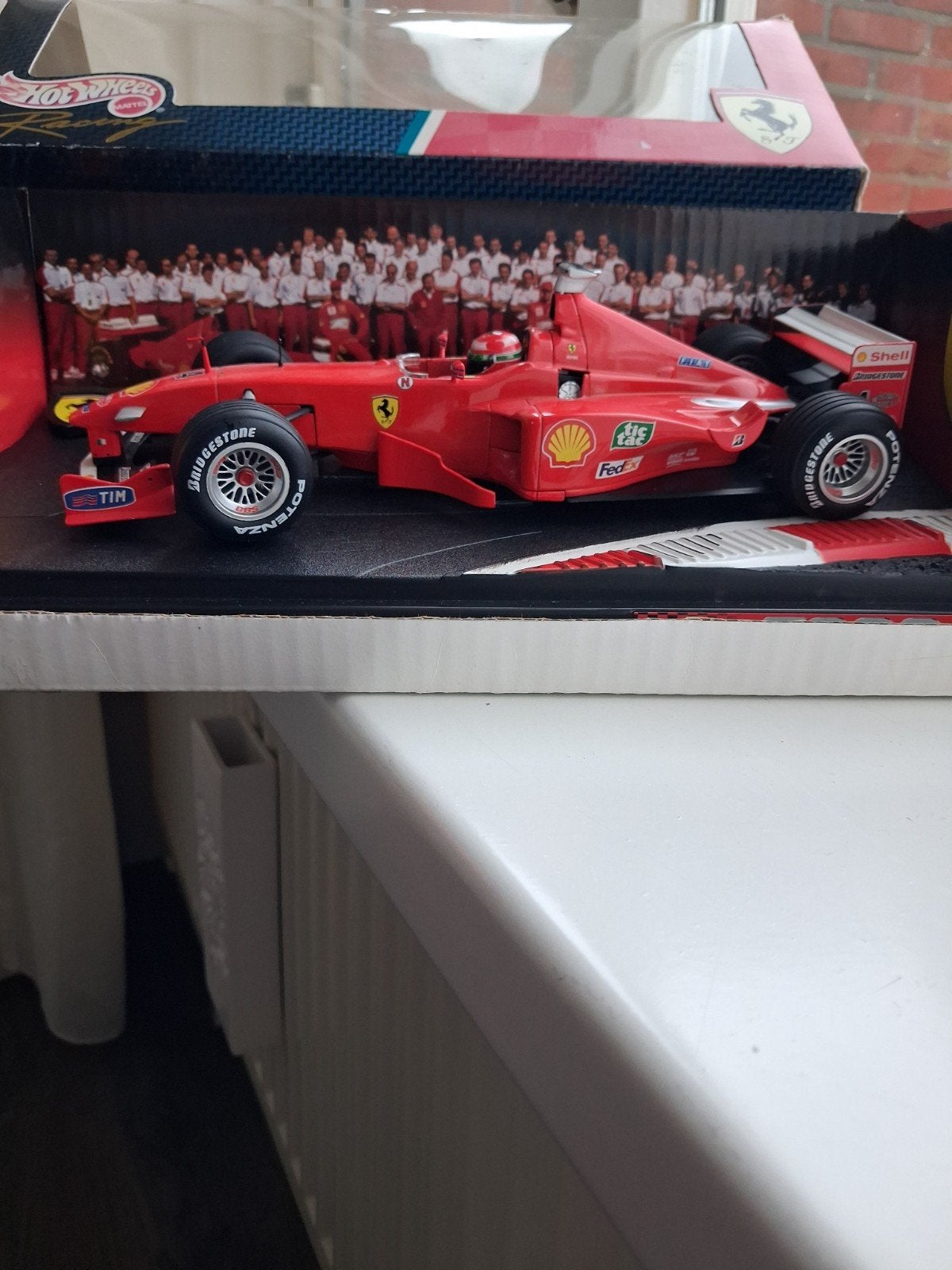 Hot Wheels Ferrari F399 Michael Schumacher 1999 model, Ophalen of Verzenden