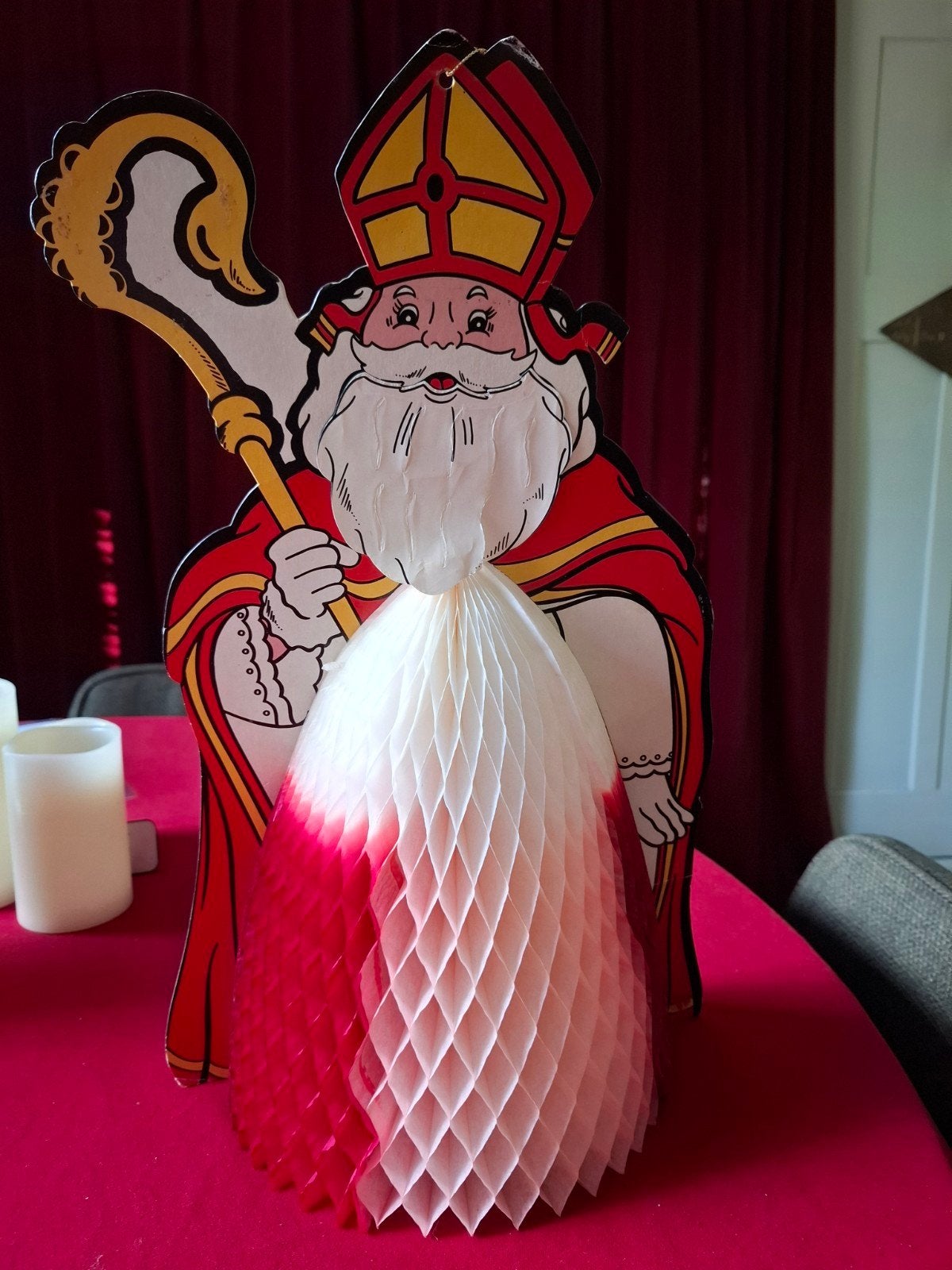 oude Sinterklaas winkel decoratie, Diversen, Ophalen of Verzenden