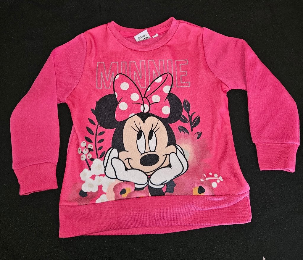 Minnie Mouse joggingpak / huispak fuchsia maat 110, Disney, Nieuw, Ophalen of Verzenden, A