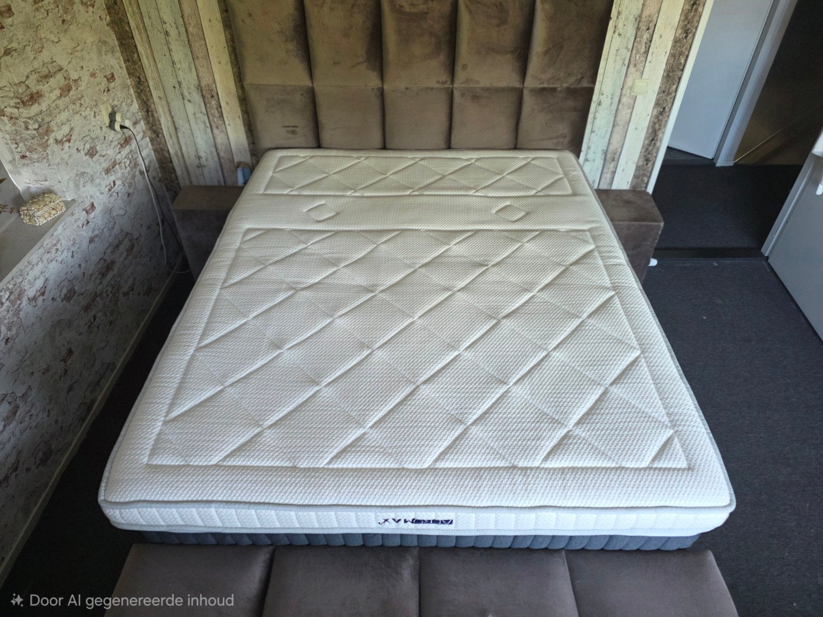Topper Aeromax comfort-1, Ophalen, Tweepersoons, Zo goed als nieuw, 200 cm