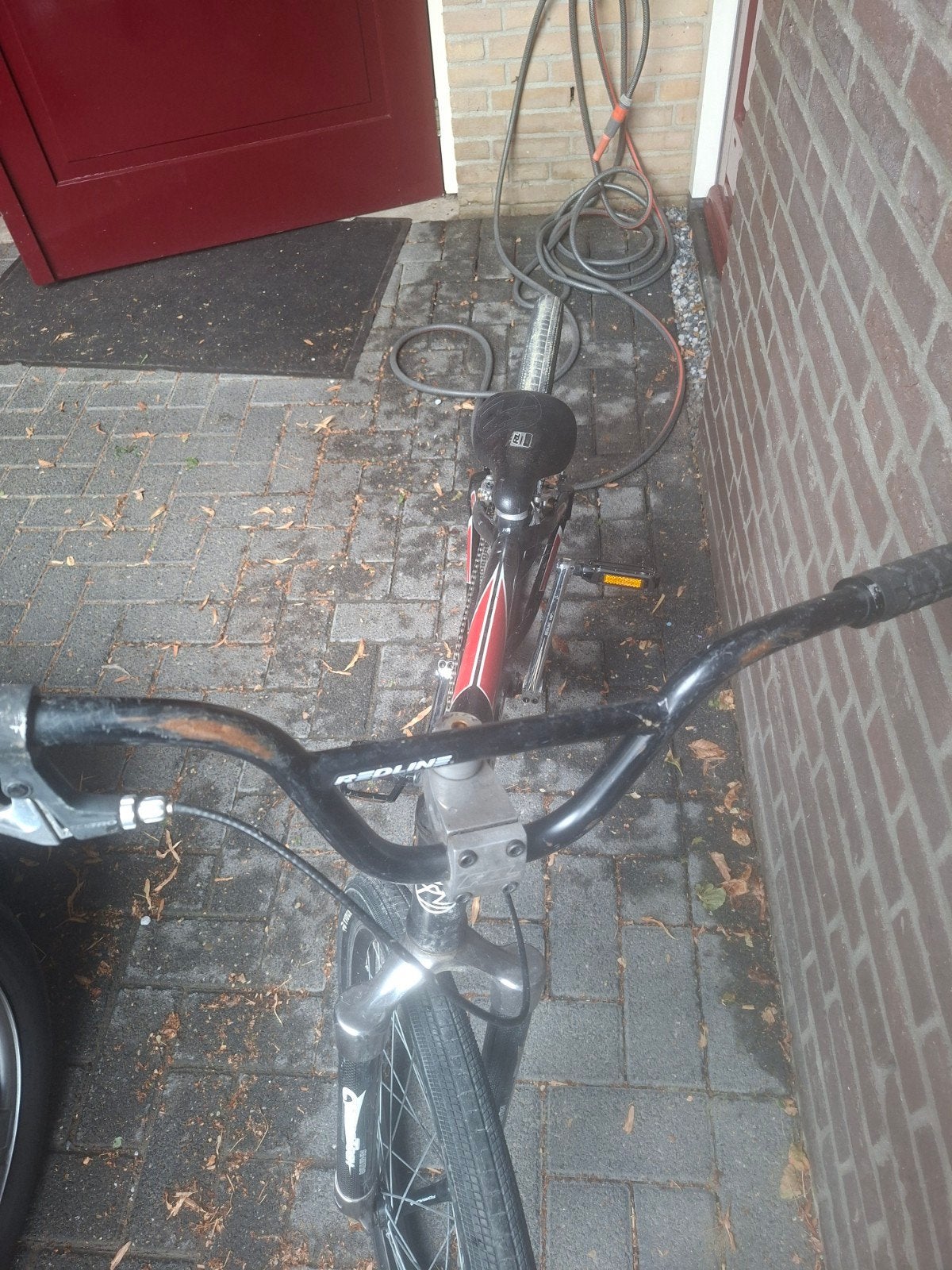 Bmx Redline cruiser 24 inch, Ophalen, 24 inch of meer, Gebruikt, Velgrem