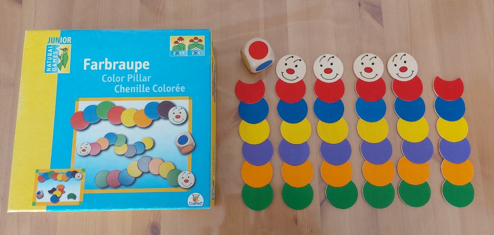 Kleuren rups, Ophalen, Gebruikt