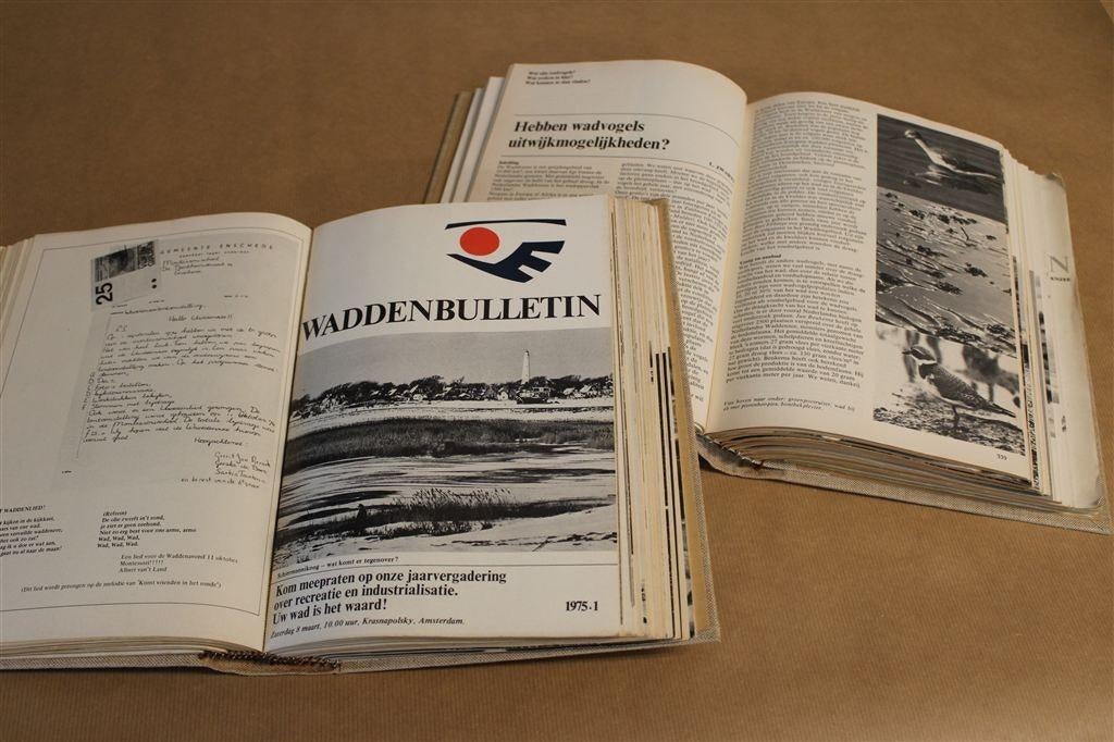 Waddenbulletin. Gebundelde uitgaves 6 jaargangen. 1974-1979., Boeken, Ophalen of Verzenden, Gelezen, Muziek, Film of Tv