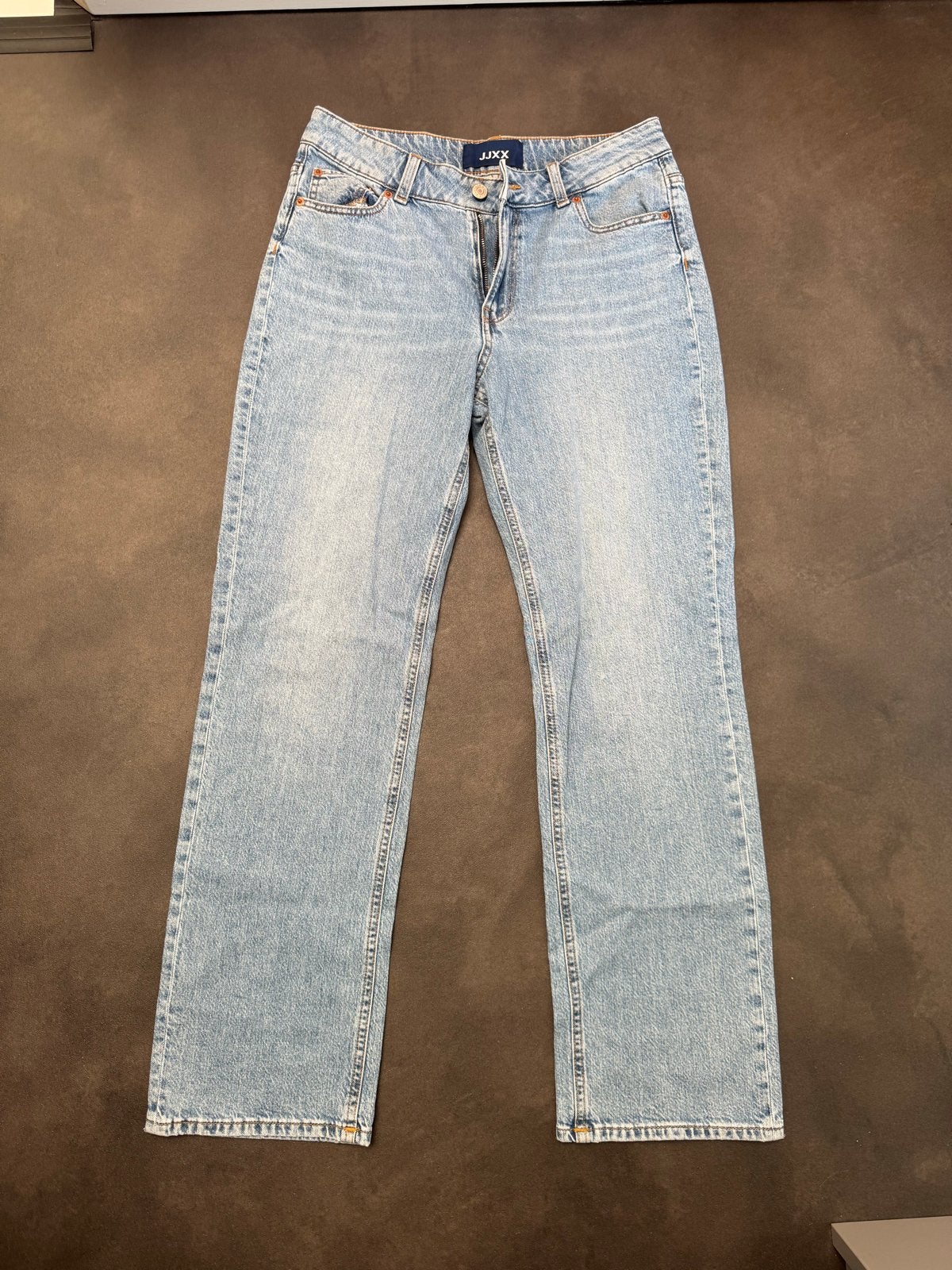 JJXX Slim Straight Mid Waist Jeans W28/L34 - Nieuwstaat, Ophalen of Verzenden, Nieuw, Blauw, W28 - W29 (confectie 36)