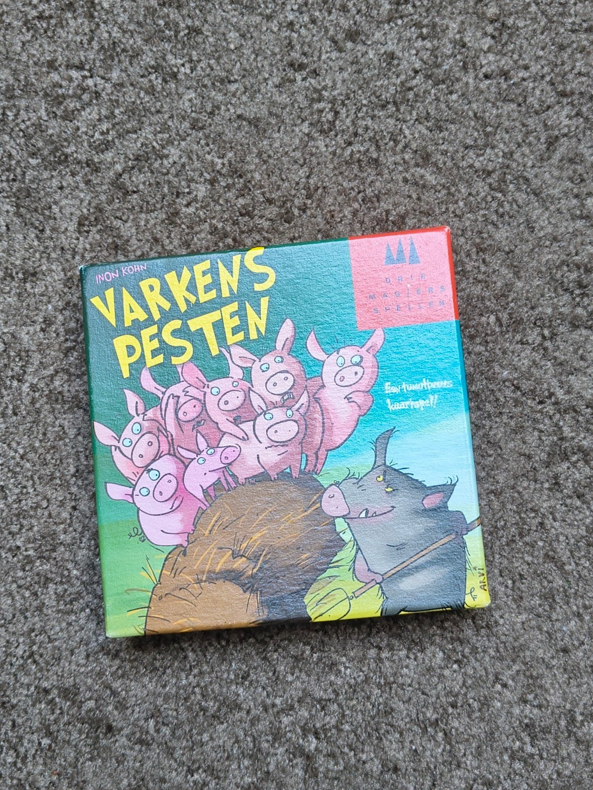 Varkens Pesten Kaartspel - Leuk en Compact, TOTE-M, Gebruikt, Vijf spelers of meer, Ophalen of Verzenden