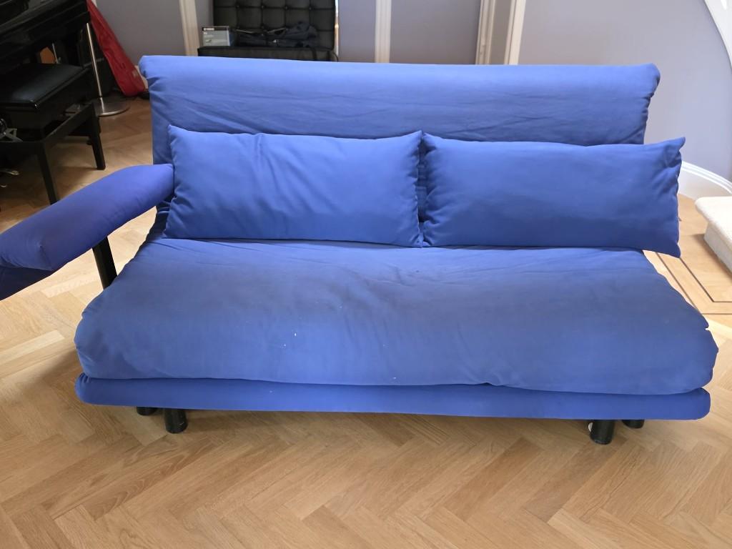 Ligne Roset Slaapbank, Ophalen, Gebruikt, 150 tot 200 cm, Tweepersoons