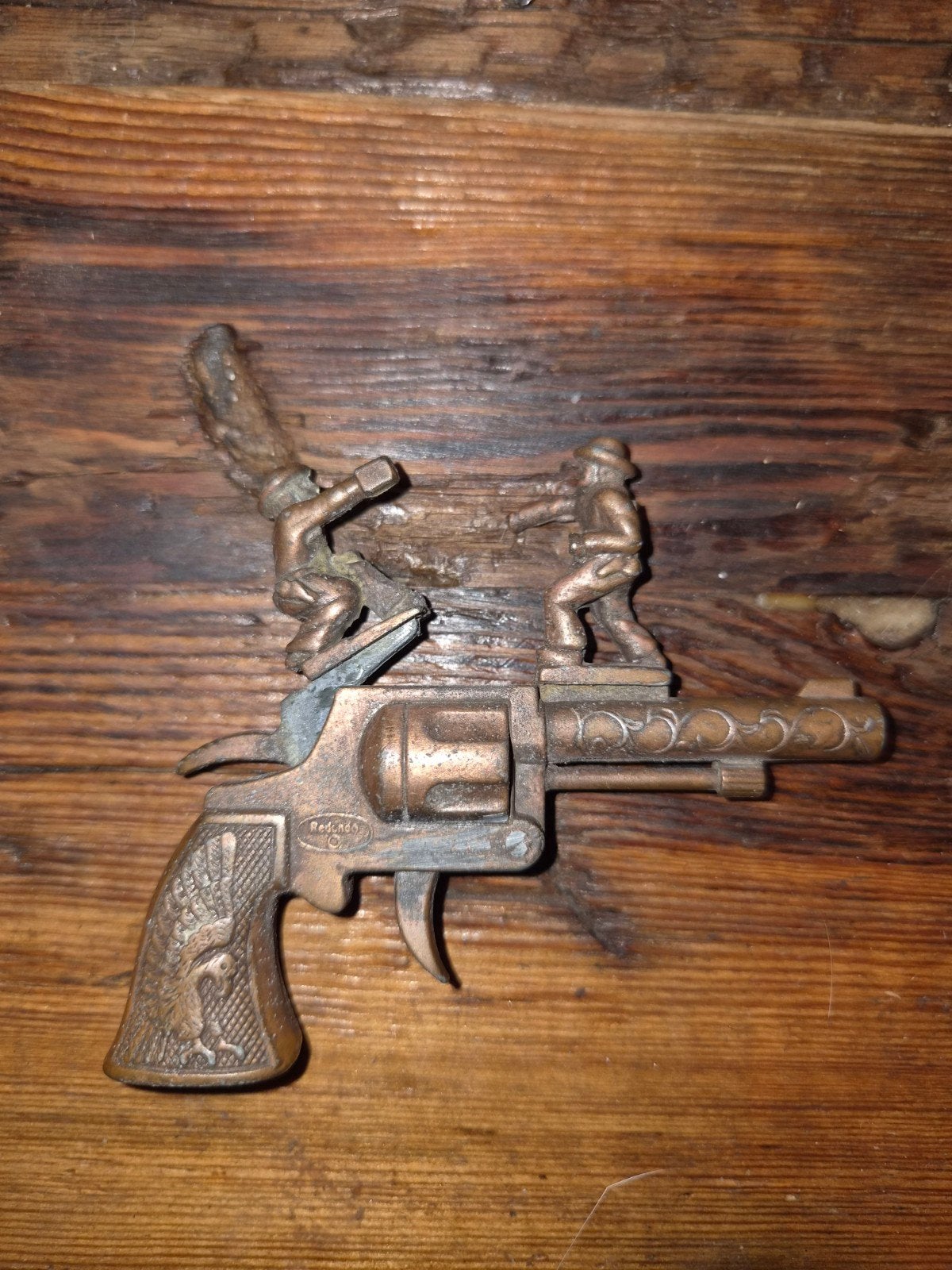 Vintage Marshall revolver. Klapperpistooltje., Ophalen of Verzenden