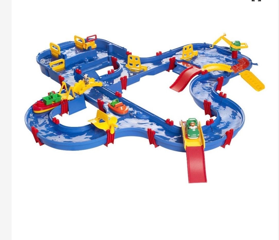 Aquaplay set 650 met accessoires en een extra waterbasn set, Ophalen, Zo goed als nieuw