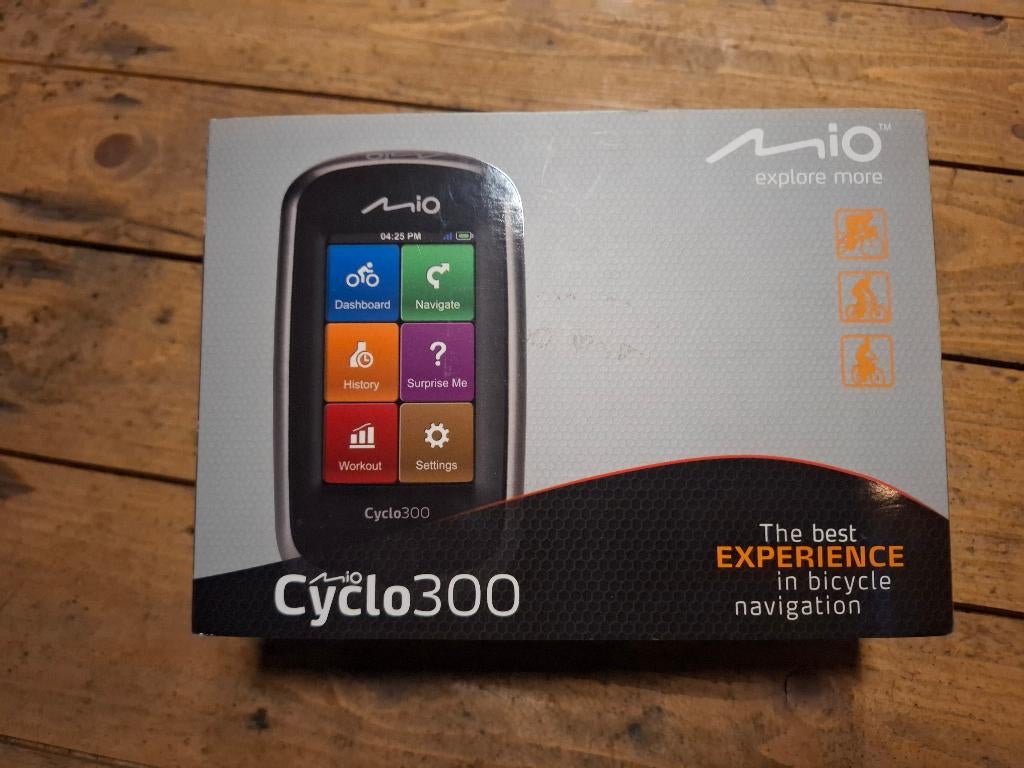 Mio Cyclo 300 fietsnavigatiesysteem, Fietsen en Brommers, Fietsaccessoires | Fietscomputers, Gebruikt, GPS, Ophalen of Verzenden