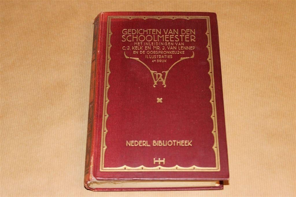 Gedichten van den Schoolmeester — Klassieker [1930], Ophalen of Verzenden, Gelezen