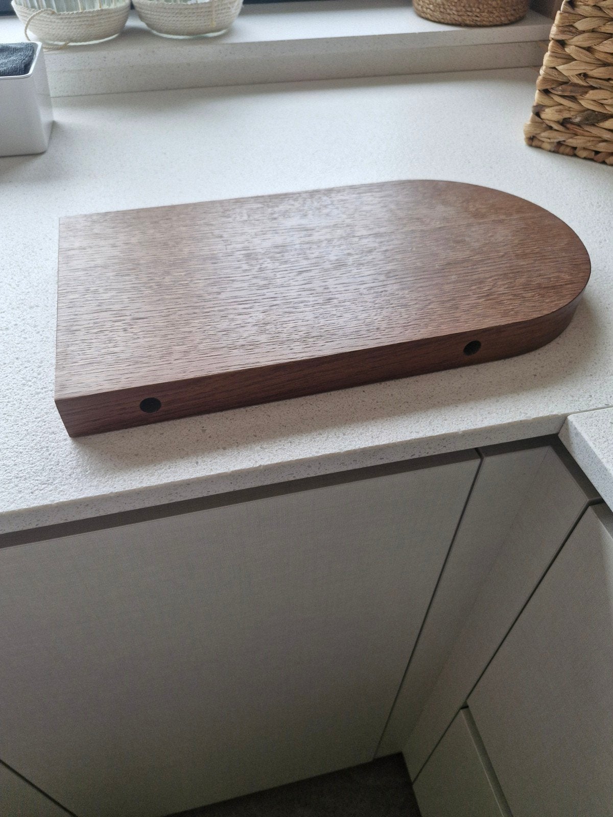 Massief houten plankje voor waskom/toilet - Nieuw!, Ophalen of Verzenden, Nieuw