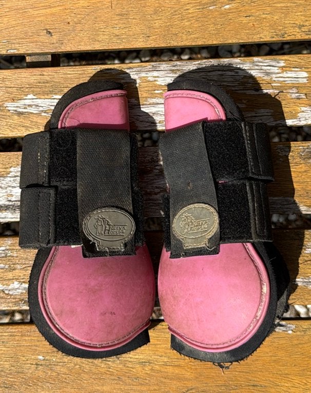 Peeskappen Harry’s Horse Shetland roze, Gebruikt, Shetlander, Ophalen of Verzenden, Peesbeschermers