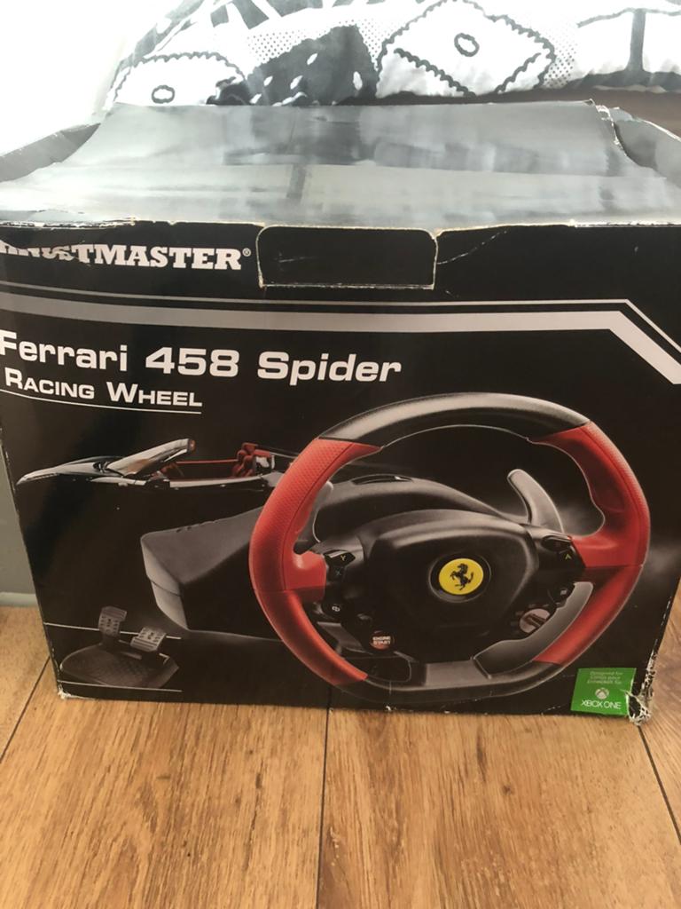 Ferrari racing wheel, Ophalen, Zo goed als nieuw, Stuurtje of Sportattribuut