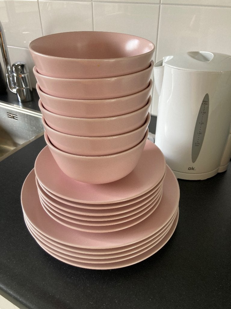 Servies, Senseo, Waterkoker, Doeken., Ophalen, Gebruikt, Keramiek, Overige typen