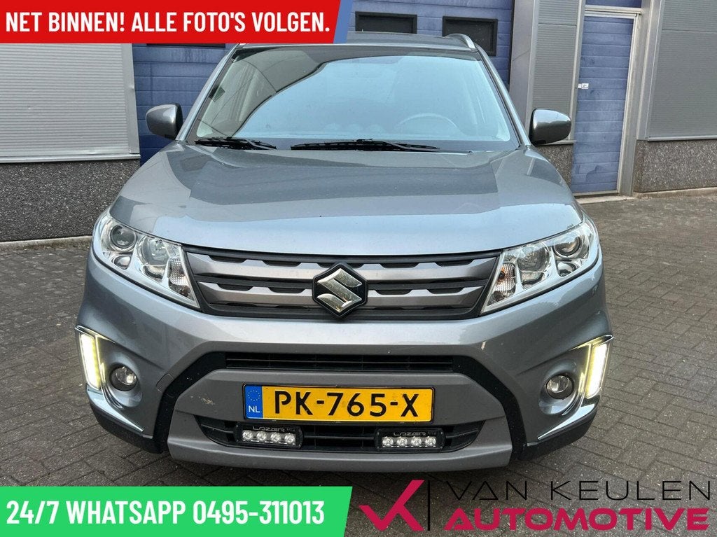 Suzuki Vitara 1.6 Automaat l Trekhaak l Navi l Carplay l, Stof, Gebruikt, 4 cilinders, 400 kg