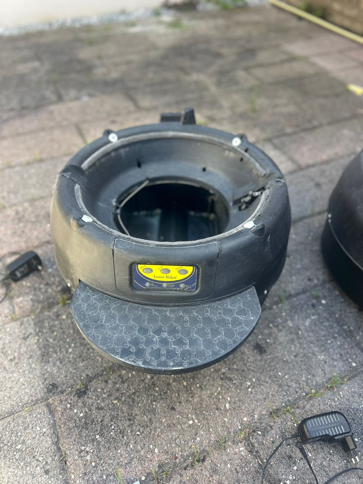 Litter robot onderdeel onderkant, Ophalen, Zelfreinigend, Gebruikt, Open