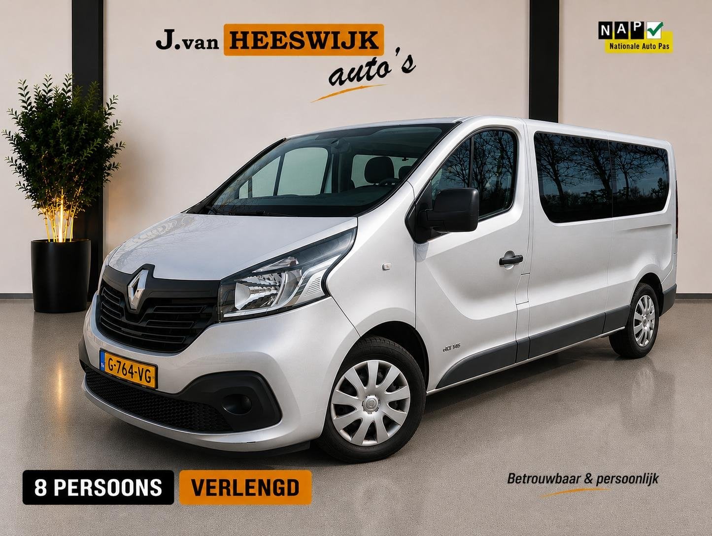 Renault Trafic Passenger 1.6 dCi Grand Expression MARGE! | A, Auto's, Renault, Voorwielaandrijving, Euro 5, Gebruikt, 8 stoelen