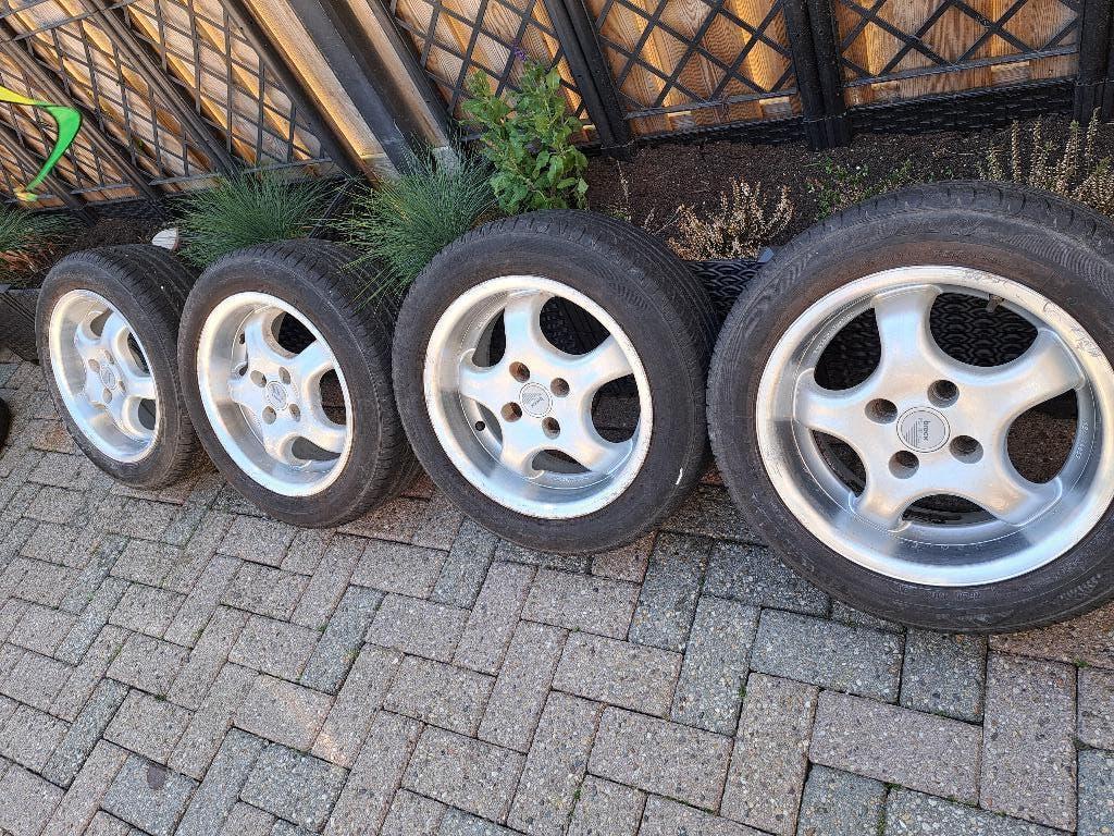 Brock B2 origineel 4x100, Auto-onderdelen, Ophalen, Gebruikt, 15 inch, Banden en Velgen