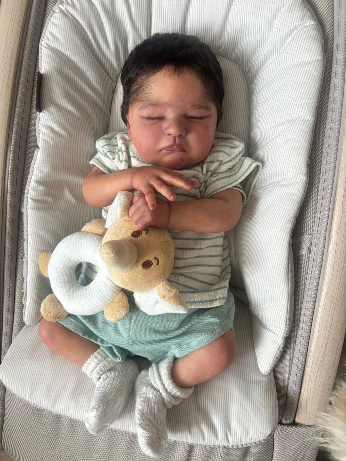 Reborn Zachery van Natalya Sklyar, Ophalen of Verzenden, Zo goed als nieuw, Pop, Levensecht of Reborn