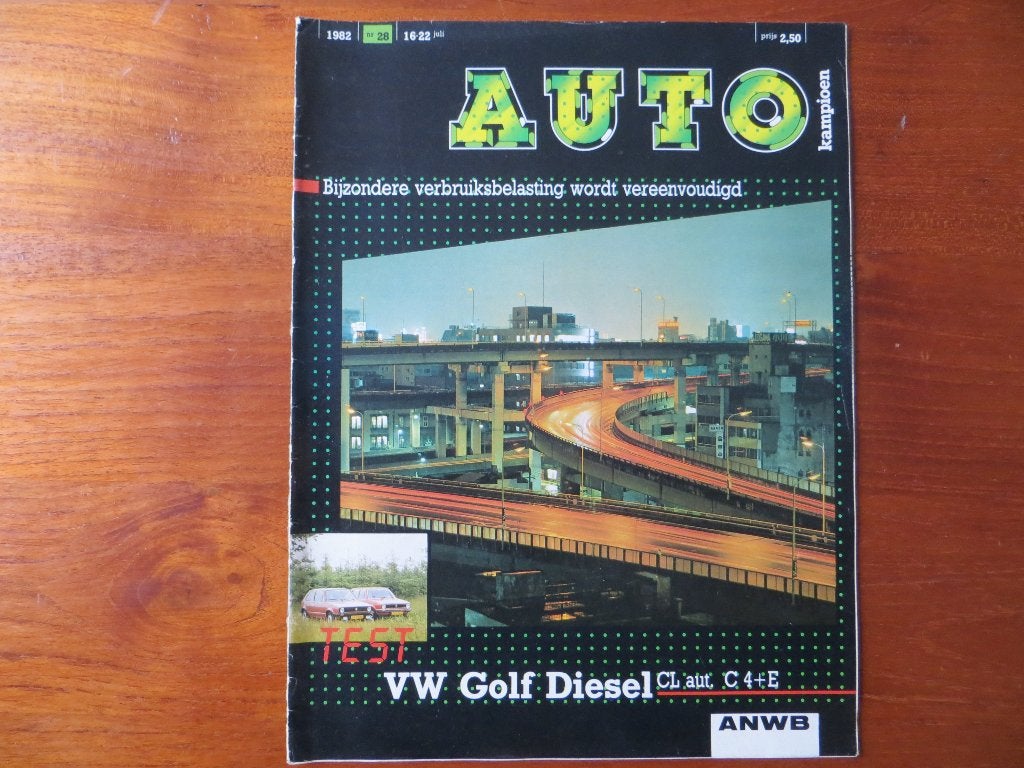 Autokampioen 28 1982 Golf Diesel, Fiat Panda Tercel, Citroën, Boeken, Ophalen of Verzenden, Nieuw, Citroën