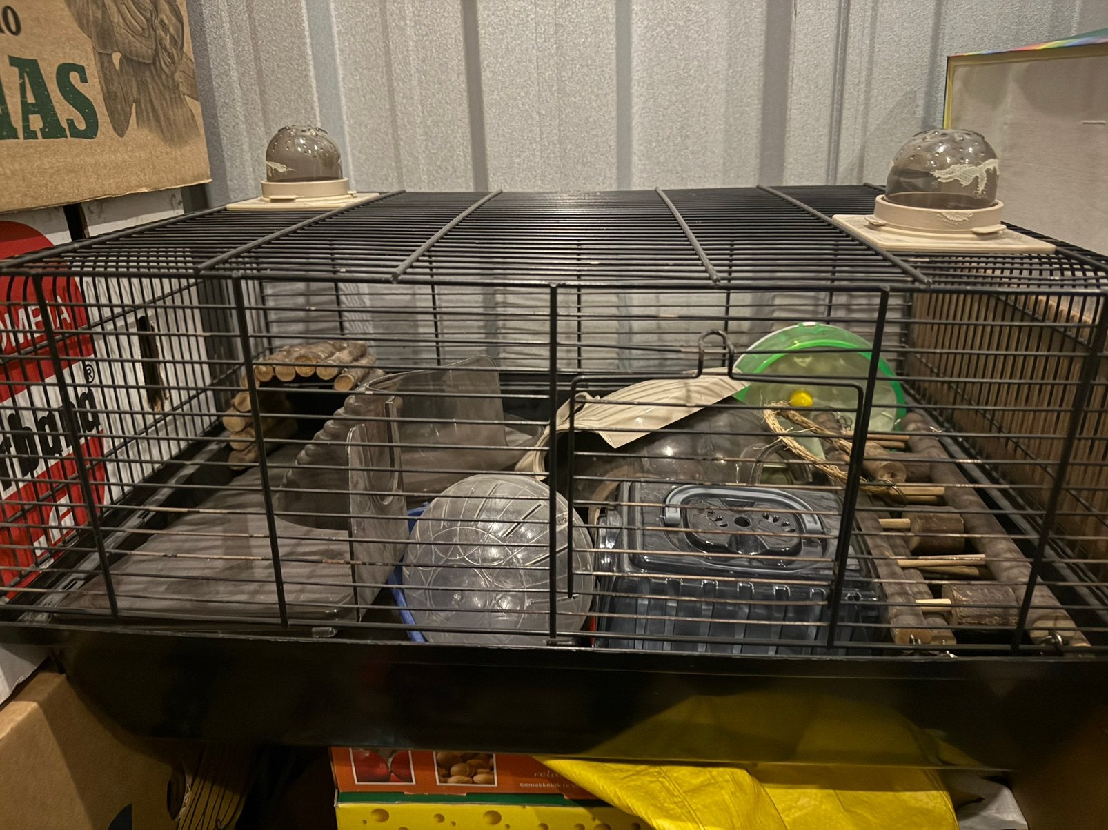 Hamsterhok, Dieren en Toebehoren, Kooi, Minder dan 75 cm, Zo goed als nieuw, Ophalen