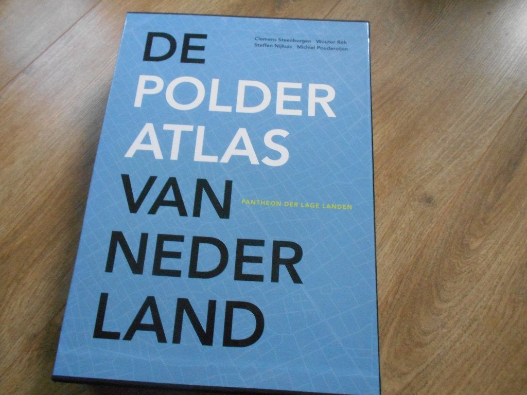 oa Clemens Steenbergen De polderatlas van Nederland, Boeken, Ophalen of Verzenden, 1800 tot 2000, Nederland, Landkaart