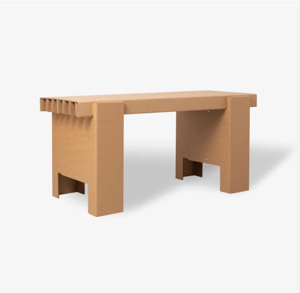 Nieuw in verpakking design tafel/bureau, Ophalen, Overige typen, 64 cm, 155 cm