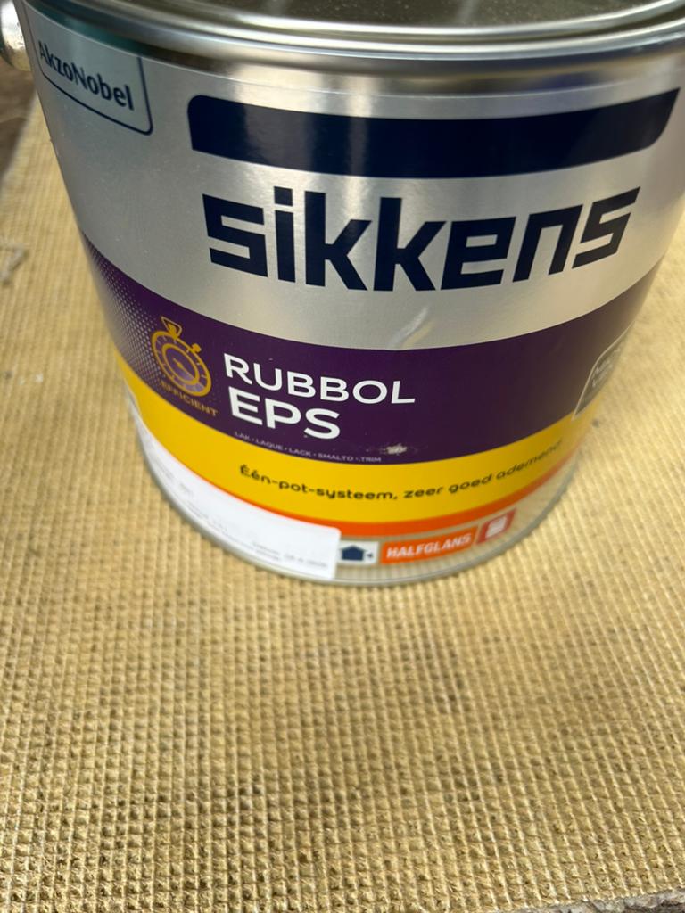 Sikkens eps ral 9001, Doe-het-zelf en Verbouw, Verf, Beits en Lak, Wit, Nieuw, Ophalen of Verzenden, Lak