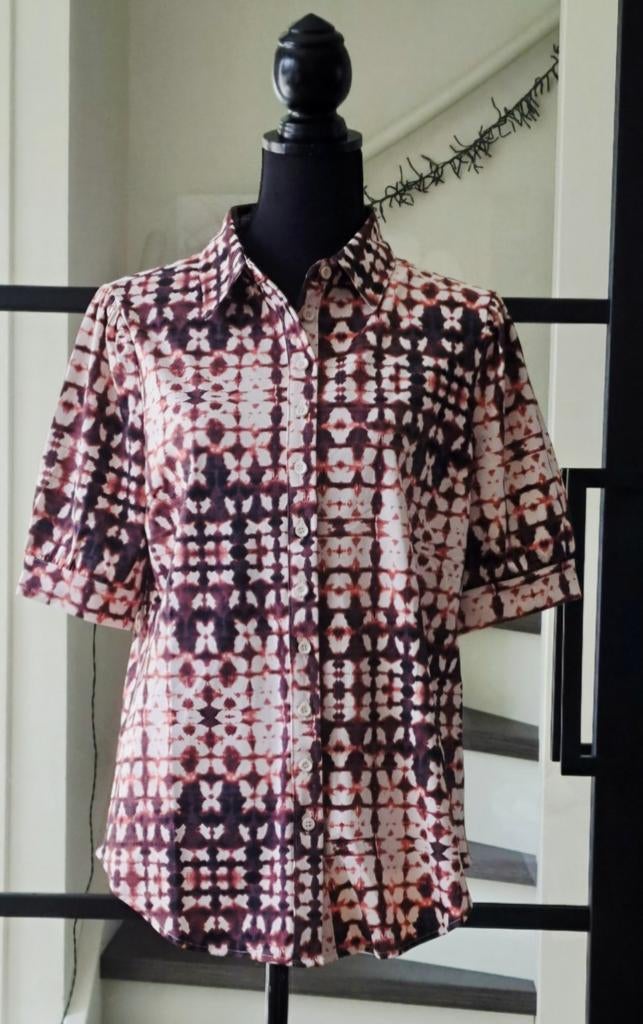 Mi Piace travelstof Blouse maat XXL, Mi Piace, Wit, Maat 46/48 (XL) of groter, Nieuw