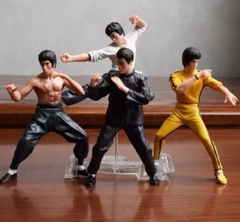 Bruce Lee collectors figuren set 4 stuks (10cm), Ophalen of Verzenden, Nieuw