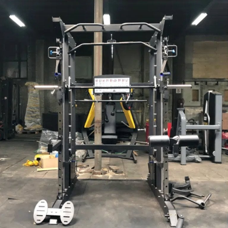 GYMFIT MULTI FUNCTIONELE SMITH MACHINE INCL GEWICHTENBLOK