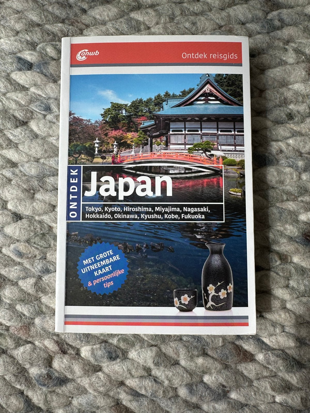 ANWB Ontdek Reisgids Japan - Inclusief Kaart en Tips, Ophalen, Zo goed als nieuw, Reisgids of -boek, ANWB