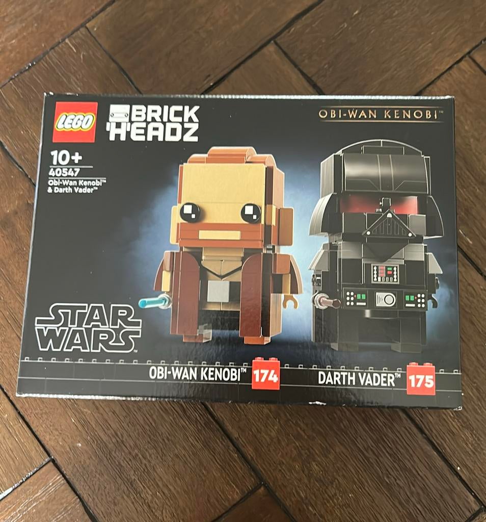 LEGO NIEUW Brickheads Obi Wan Darth Vader 40547, Ophalen of Verzenden, Nieuw, Complete set, Lego