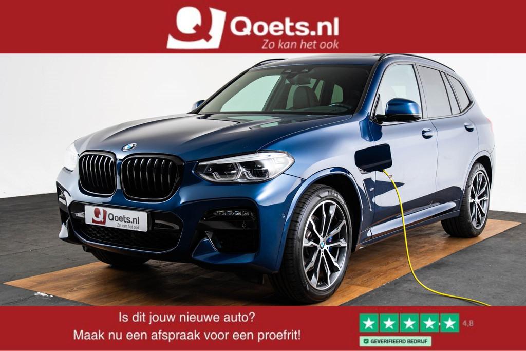 BMW X3 xDrive30e M Sport - Trekhaak - Panoramdak - Park/Driv, Gebruikt, Euro 6, Blauw, Vierwielaandrijving