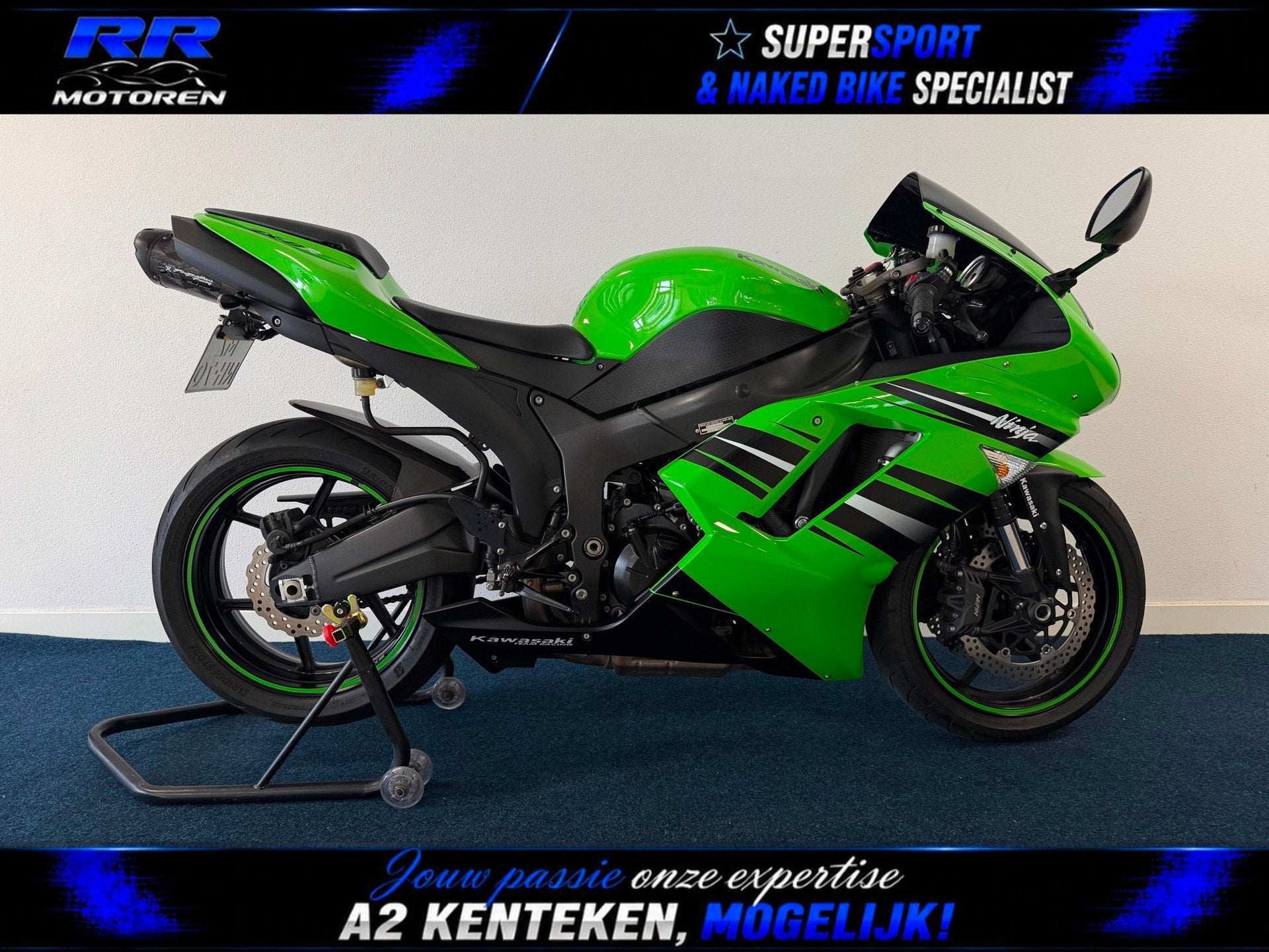 Kawasaki Sport NINJA ZX6R / UNIEK MOOI / 17.000 KM, Motoren, Motoren | Kawasaki, Sportuitlaat, Bedrijf, Sport, Meer dan 35 kW