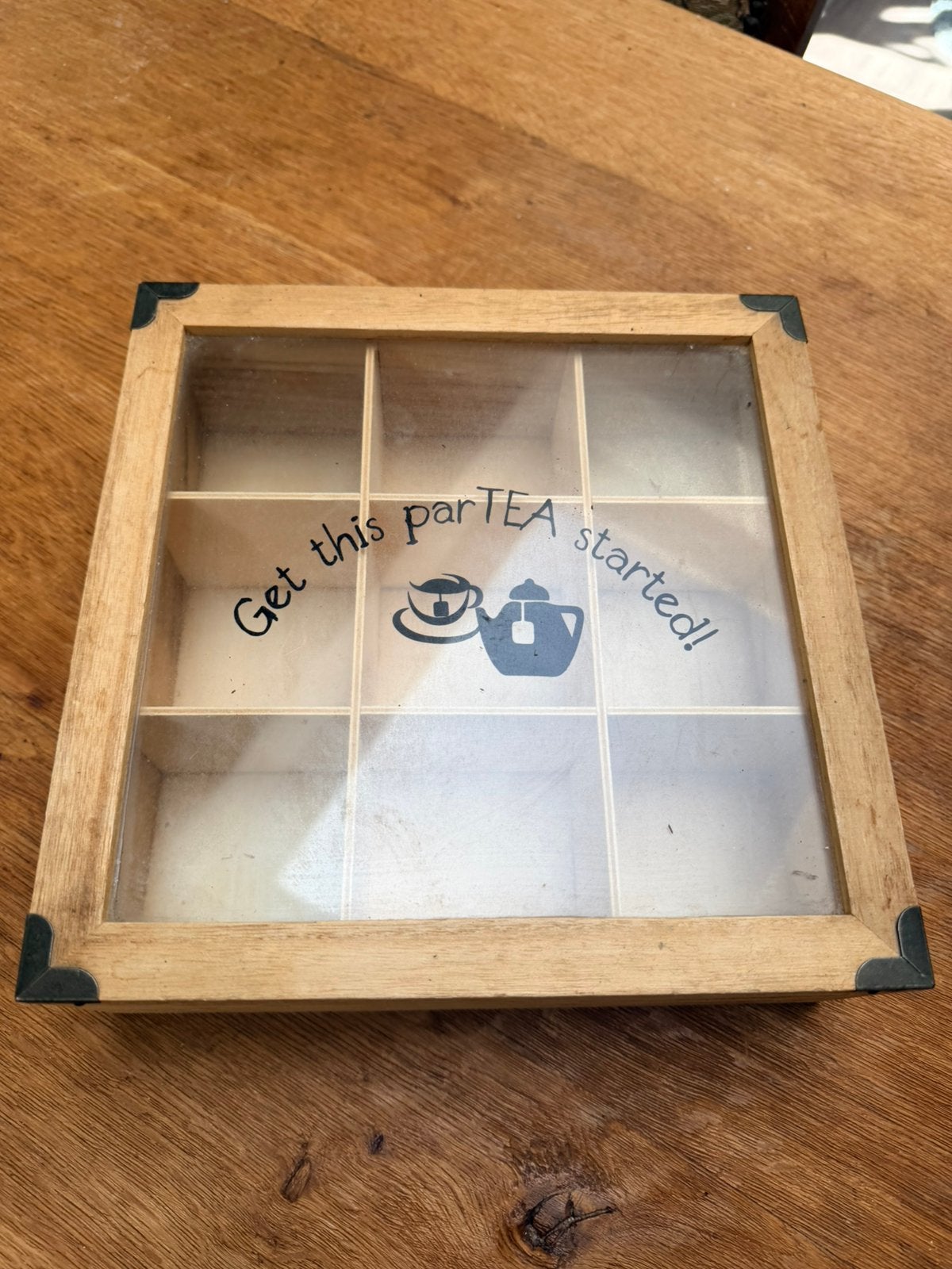 Theedoos, Ophalen, Zo goed als nieuw, Minder dan 50 cm