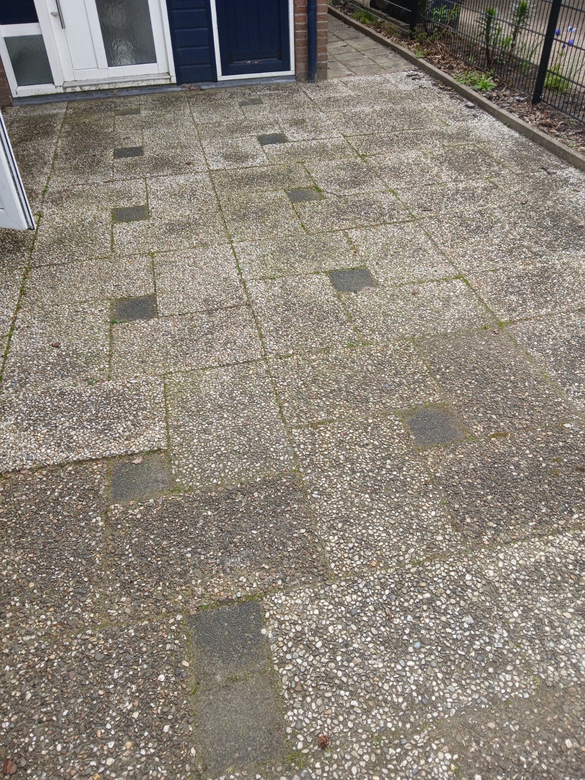 Gebruikte terrastegels en stoeptegels, Tuin en Terras, Tegels en Klinkers, Ophalen, Gebruikt, Overige materialen, 10 m² of meer
