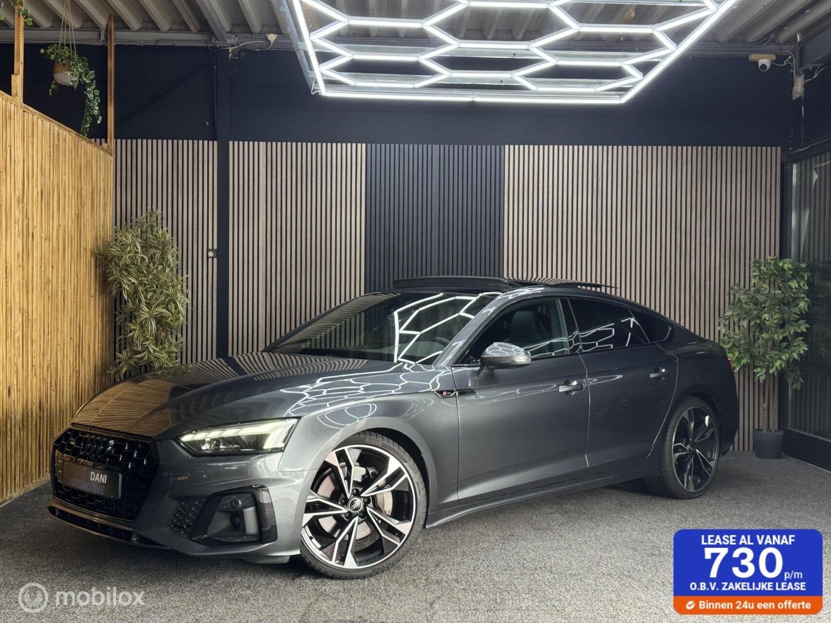 Audi A5 Sportback 45 TFSI quattro S edition Competition|Pano, Auto's, Audi, Gebruikt, 4 cilinders, 1984 cc, Leder