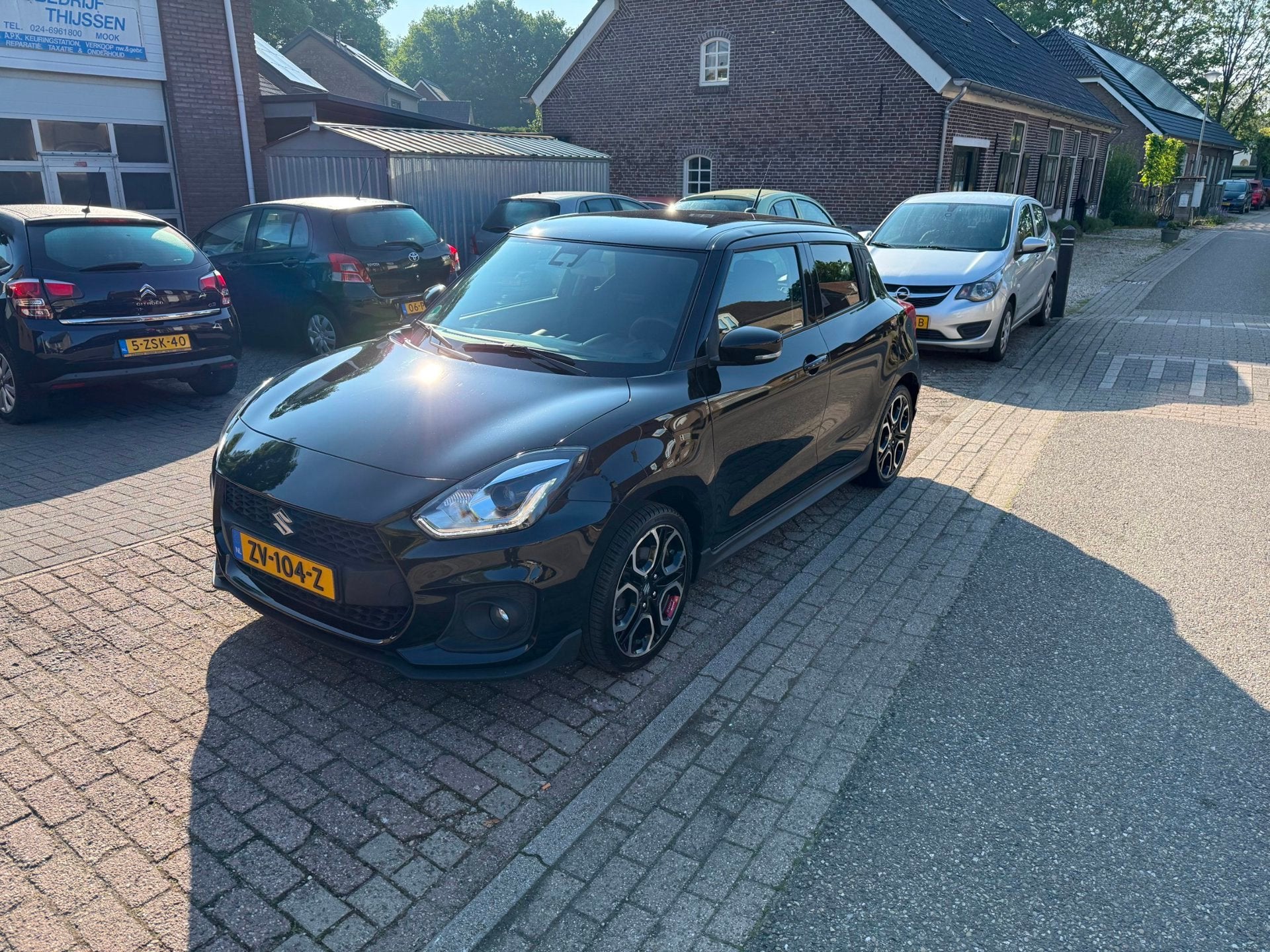 Suzuki Swift 1.4 Sport, Auto's, Gebruikt, 4 cilinders, Leder en Stof, Origineel Nederlands